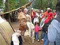 The Feast of the Hunters Moon is held in West lafayette Indiana every fall. While it has grown over the years they have tried to maintain the authenticity of the period. Trappers, pipers, bagpipes and drummers!